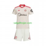 FC Sevilla Fodboldtrøjer Børn Retro Hjemmebanesæt 2025/26 Kort ærmer